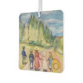 エドヴァードムンチ – フェアユタリーフォレスト カーエアーフレッシュナー (左)