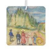 エドヴァードムンチ – フェアユタリーフォレスト カーエアーフレッシュナー (裏面)