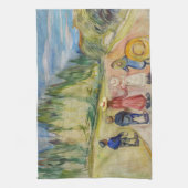 エドヴァードムンチ – フェアユタリーフォレスト キッチンタオル (縦)