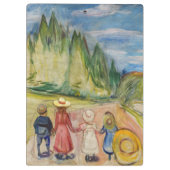 エドヴァードムンチ – フェアユタリーフォレスト クリップボード (裏面)