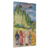 エドヴァードムンチ – フェアユタリーフォレスト クリップボード (右)