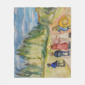 エドヴァードムンチ – フェアユタリーフォレスト フリースブランケット (正面)