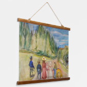 エドヴァードムンチ – フェアユタリーフォレスト 吊り下げ型タペストリー (傾斜あり)