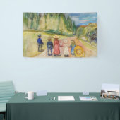 エドヴァードムンチ – フェアユタリーフォレスト 横断幕 (トレードショー)