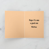 エドヴァード・ムンクによる悲鳴 カード (内部)