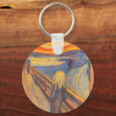 エドヴァード・ムンクによる悲鳴 キーホルダー (正面)