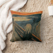 エドヴァード・ムンクによる悲鳴 クッション (ブランケット)