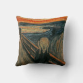 エドヴァード・ムンクによる悲鳴 クッション (裏面)