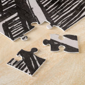 エドヴァード・ムンクによる悲鳴 ジグソーパズル (側面)