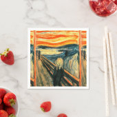 エドヴァード・ムンクによる悲鳴 スタンダードカクテルナプキン (インサイチュ)