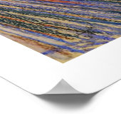 エドヴァード・ムンクによる悲鳴 ポスター (角)