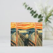 エドヴァード・ムンクによる悲鳴 ポストカード (スタンド正面)