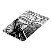 エドヴァード・ムンクによる悲鳴 マグネット (左側)