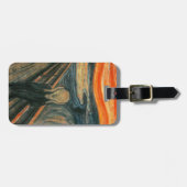 エドヴァード・ムンクによる悲鳴 ラゲッジタグ (正面横)