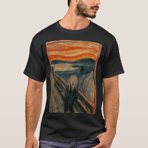エドヴァード・ムンクによる悲鳴 Tシャツ