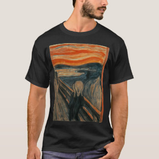 エドヴァード・ムンクによる悲鳴 Tシャツ