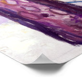 エドヴァード・ムンチ・ザ・イエローログ ポスター (角)