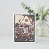 エド学ムント・ダラックの魔法の女 ポストカード (スタンド正面)