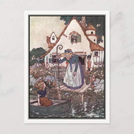 エド学ムント・ダラックの魔法の女 ポストカード (正面)