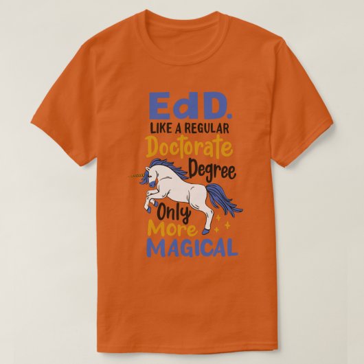 エド教育博士研究学術 Tシャツ (デザイン正面)