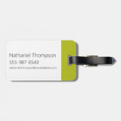 エド、エド、エディ・ドル・ビル ラゲッジタグ (裏面横)