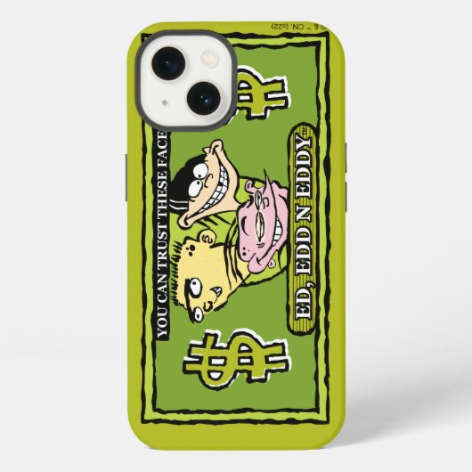 エド、エド、エディ・ドル・ビル iPhoneケース (裏面)