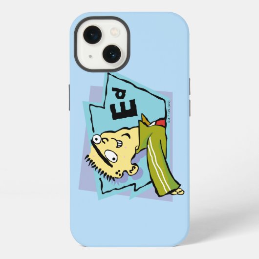 エド・キャラクター グラフィック iPhoneケース (裏面)