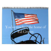 エド・グローブスの家に着きましたね カレンダー (カバー)