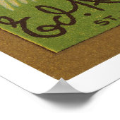 エド・コネッチー深紅色ズ野球1911 ポスター (角)