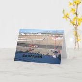 エド・サルーツ カード (黄色い花)