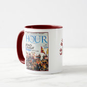 エド・ダッカー・フォーエバー!マルーン マグカップ (正面左)