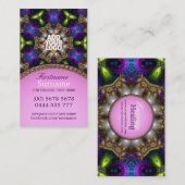 エナジカラーヒーリングニューエイジ名刺 名刺 (正面/裏面)