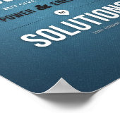 エナジートソリューション – 8"x10"アートプリント ポスター (角)