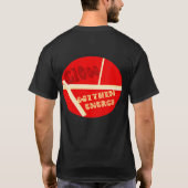 エナジーメンズティー内の優れた輝き Tシャツ (裏面)
