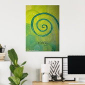 「エナジー」ハートアー絵画ト ポスター (ホームオフィス)