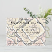 エナメルのタイルOm (オウム) 招待状 (スタンド正面)