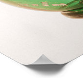 エナメルを焼成したメアリーグレゴリー緑色のジャッグ ポスター (角)