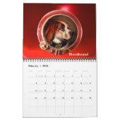 エナメルビクトリアン/ミニチュアドッグポートレート2017 カレンダー (2月 2026)