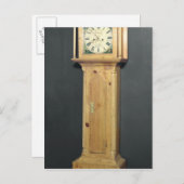 エナメル付きロングケー絵画ス時計 ポストカード (正面/裏面)