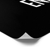 エナメル活動家おもしろい歯牙プンダークBG ポスター (角)