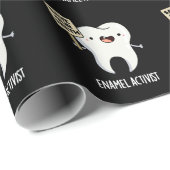 エナメル活動家おもしろい歯牙プンダークBG ラッピングペーパー (ロールコーナー)