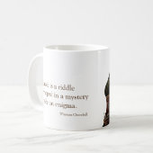 エニグマロシア聖バジル大聖堂チャーチルマグカップ コーヒーマグカップ (正面左)