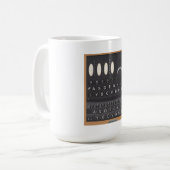 エニグマ機械 コーヒーマグカップ (正面左)