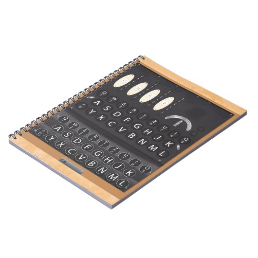 エニグマ機械 ノートブック (左側)