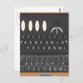 エニグマ機械 ポストカード (正面/裏面)