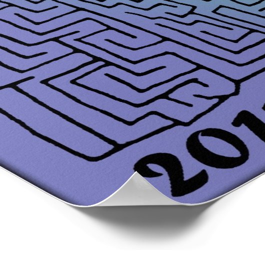 エニグマ迷路 ポスター (角)