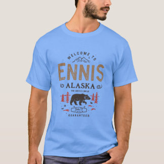エニス アラスカ タウン オーバーサイズ Tシャツ
