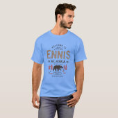エニス アラスカ タウン オーバーサイズ Tシャツ (正面フル)
