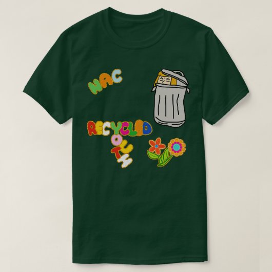 エニーズリサイクルユースDIYポロ Tシャツ (デザイン正面)