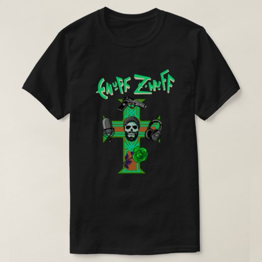 エヌフZヌフおもしろい- Tシャツ (デザイン正面)